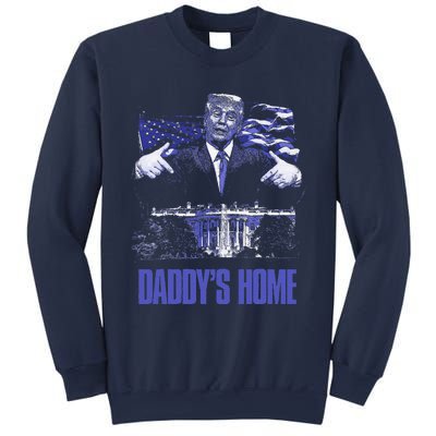 Daddys Home White House Trump 2024 Election Sweatshirt