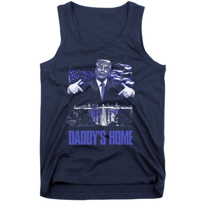 Daddys Home White House Trump 2024 Election Tank Top