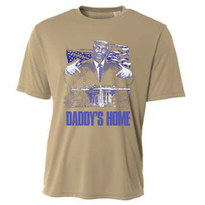 Daddys Home White House Trump 2024 Election Cooling Performance Crew T-Shirt