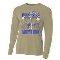 Daddys Home White House Trump 2024 Election Cooling Performance Long Sleeve Crew