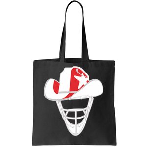 Derek Holland Wearing Texas Gold Lonestar Catchers Headbands Tote Bag