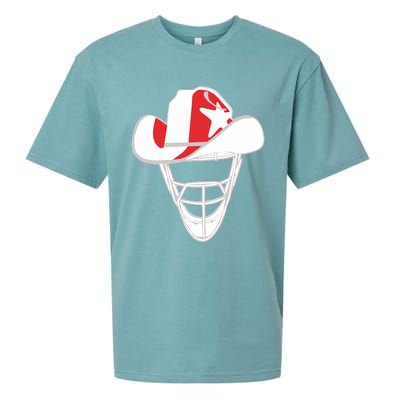 Derek Holland Wearing Texas Gold Lonestar Catchers Headbands Sueded Cloud Jersey T-Shirt