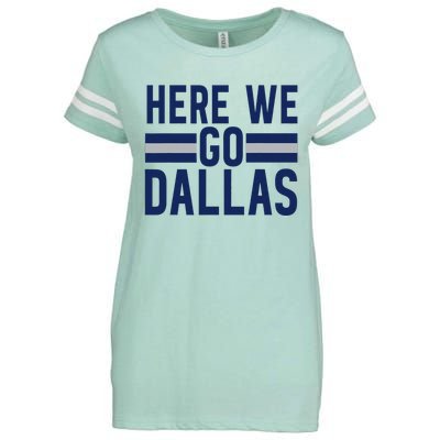 Dallas Here We Go Enza Ladies Jersey Football T-Shirt