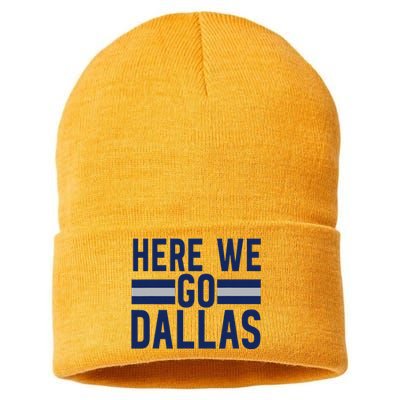 Dallas Here We Go Sustainable Knit Beanie