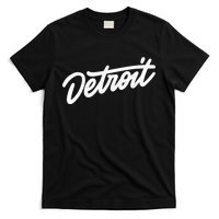 Detroit Hand Written Script Logo T-Shirt