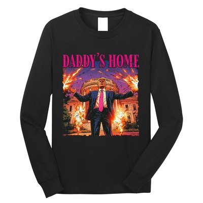 DaddyS Home White House Christmas 2024 Long Sleeve Shirt