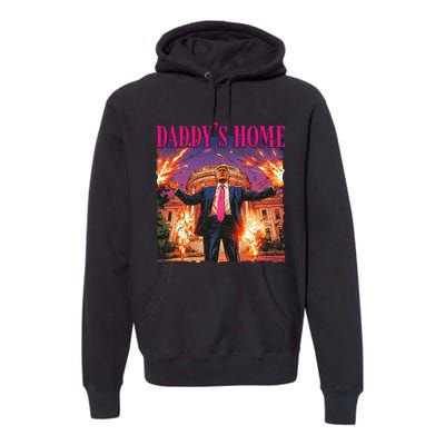 DaddyS Home White House Christmas 2024 Premium Hoodie