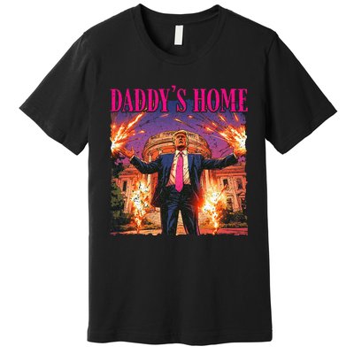 DaddyS Home White House Christmas 2024 Premium T-Shirt