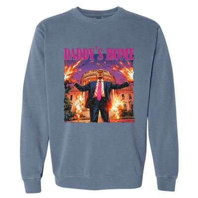 DaddyS Home White House Christmas 2024 Garment-Dyed Sweatshirt