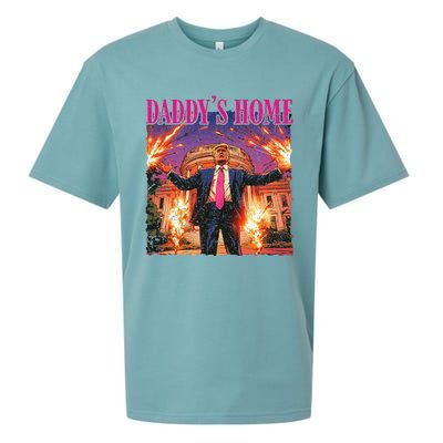 DaddyS Home White House Christmas 2024 Sueded Cloud Jersey T-Shirt