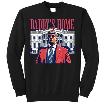 Daddys Home White House Trump 2024 Sweatshirt