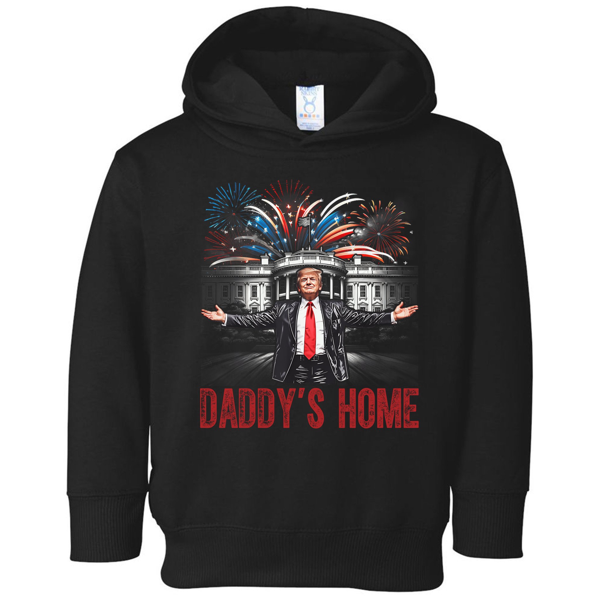 Daddys Home White House President Donald Trump Toddler Hoodie