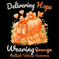 Delivering Hope Wearing Orange Multiple Sclerosis Awareness Backpack