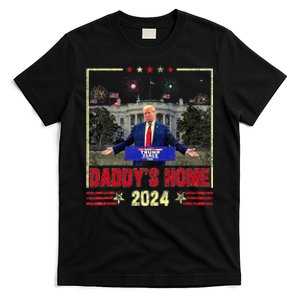 Daddys Home White House Trump 2024 T-Shirt