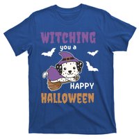 Dalmatian Halloween Witch Costume Dogs Witches Pun Gift T-Shirt