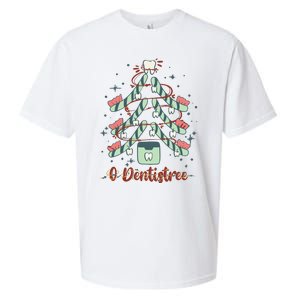 Dental Hygienist Xmas Tree Funny Christmas Dental Assistant Sueded Cloud Jersey T-Shirt