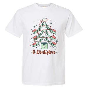 Dental Hygienist Xmas Tree Funny Christmas Dental Assistant Garment-Dyed Heavyweight T-Shirt