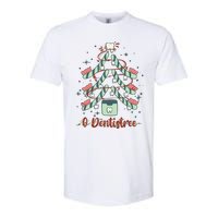 Dental Hygienist Xmas Tree Funny Christmas Dental Assistant Softstyle CVC T-Shirt