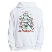 Dental Hygienist Xmas Tree Funny Christmas Dental Assistant Urban Pullover Hoodie