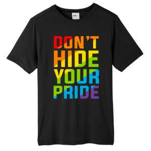 DonT Hide Your Pride Feminist Gift Funny Gift Tall Fusion ChromaSoft Performance T-Shirt