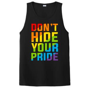 DonT Hide Your Pride Feminist Gift Funny Gift PosiCharge Competitor Tank