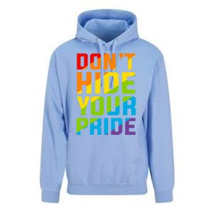 DonT Hide Your Pride Feminist Gift Funny Gift Unisex Surf Hoodie