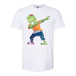 Dabbing Halloween Zombie Halloween Trick Or Treat Meaningful Gift Softstyle CVC T-Shirt