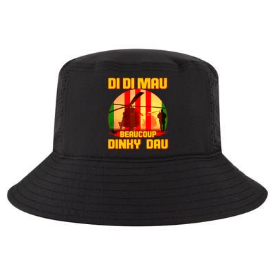 DI DI MAU Beaucoup Dinky Dau Vietnam Vet Cool Comfort Performance Bucket Hat