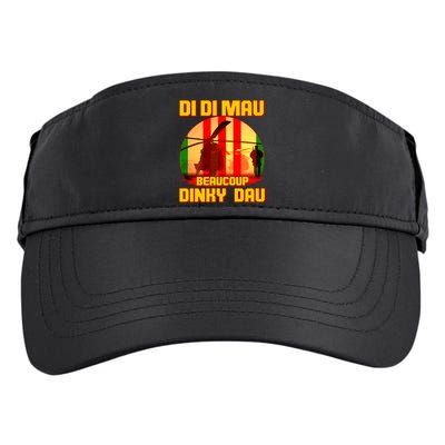 DI DI MAU Beaucoup Dinky Dau Vietnam Vet Adult Drive Performance Visor