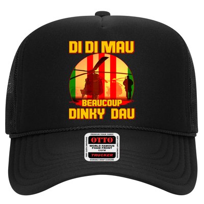 DI DI MAU Beaucoup Dinky Dau Vietnam Vet Trucker Hat
