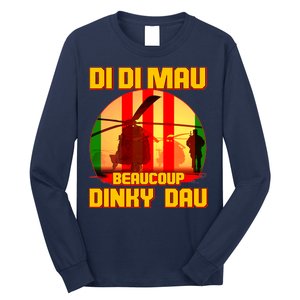 DI DI MAU Beaucoup Dinky Dau Vietnam Vet Long Sleeve Shirt