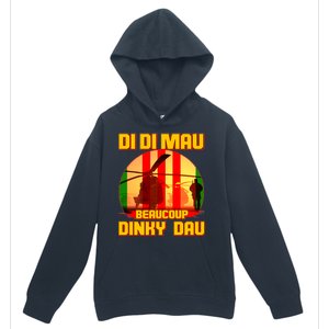 DI DI MAU Beaucoup Dinky Dau Vietnam Vet Urban Pullover Hoodie