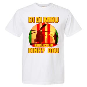 DI DI MAU Beaucoup Dinky Dau Vietnam Vet Garment-Dyed Heavyweight T-Shirt