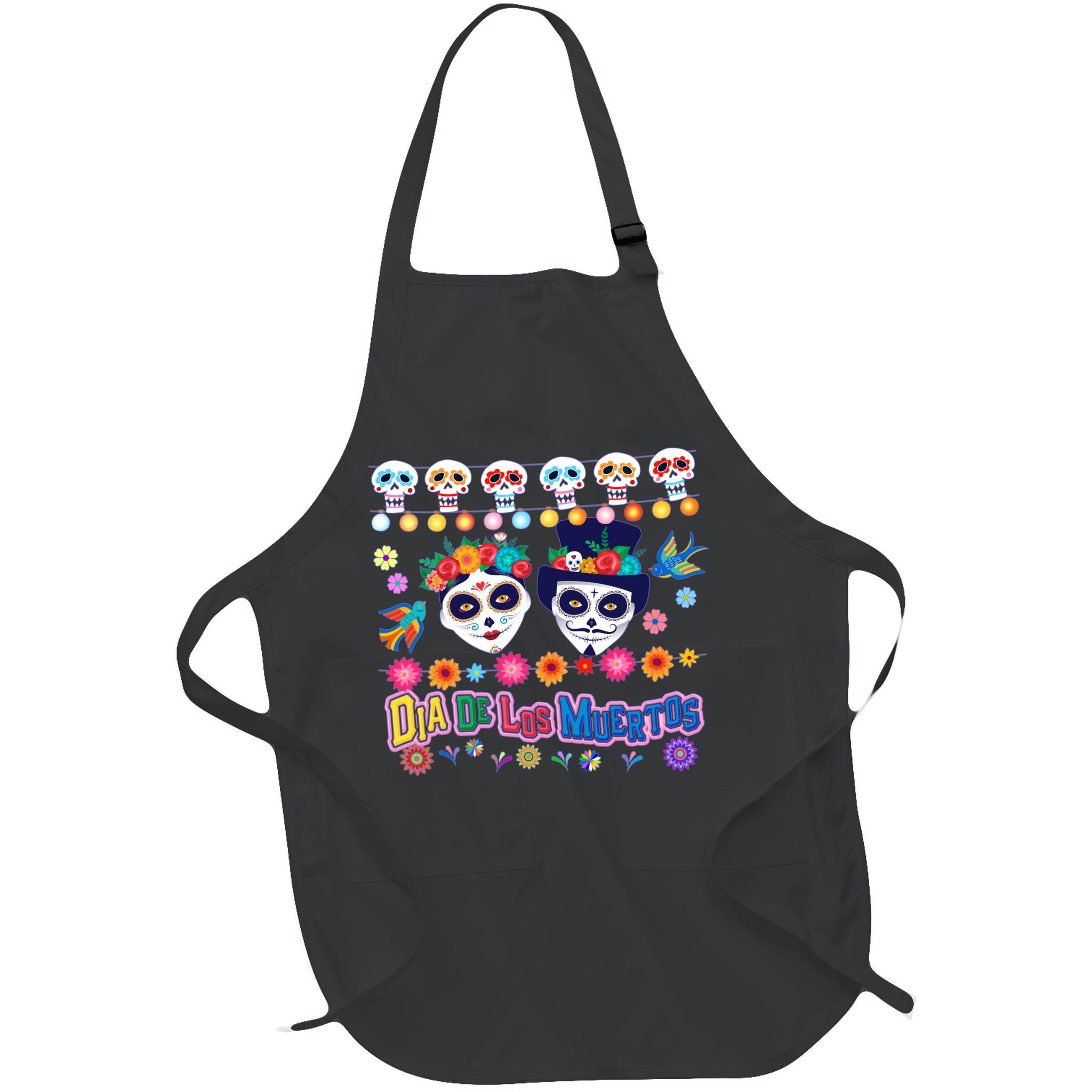 Dia De Los Muertos  Day of the Dead Apron