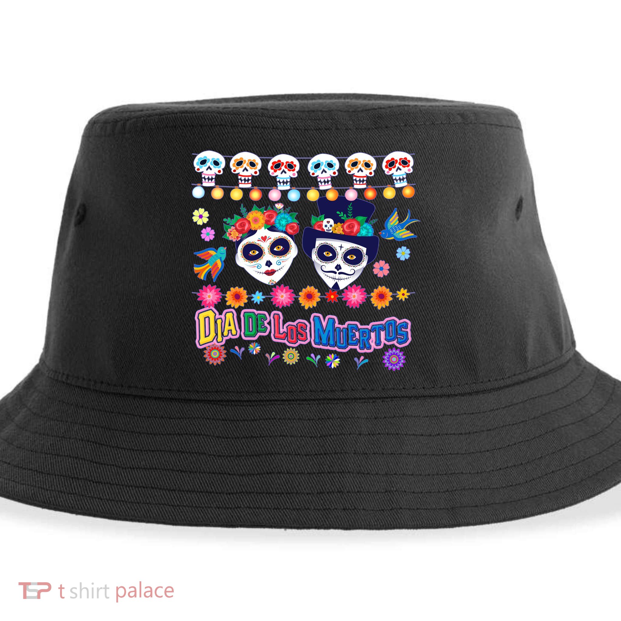 Dia De Los Muertos  Day of the Dead Sustainable Bucket Hat