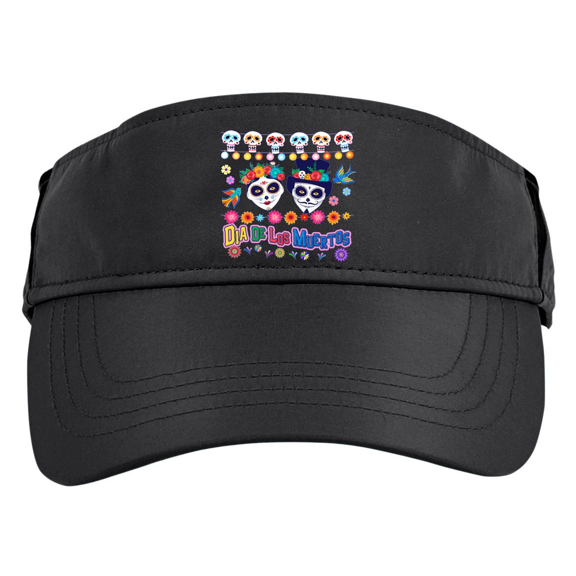 Dia De Los Muertos  Day of the Dead Adult Drive Performance Visor