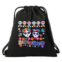 Dia De Los Muertos  Day of the Dead Drawstring Bag