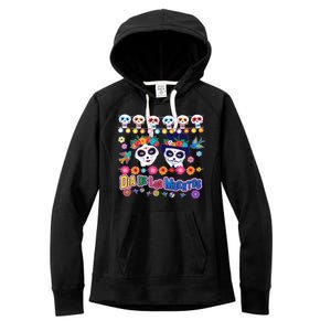 Dia De Los Muertos  Day of the Dead Women's Fleece Hoodie