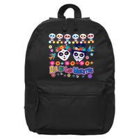 Dia De Los Muertos  Day of the Dead 16 in Basic Backpack