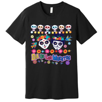 Dia De Los Muertos  Day of the Dead Premium T-Shirt
