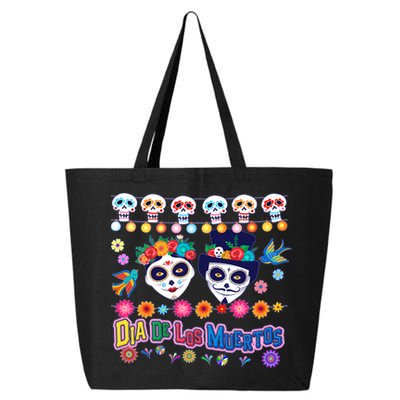 Dia De Los Muertos  Day of the Dead 25L Jumbo Tote