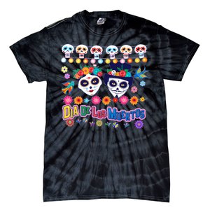 Dia De Los Muertos  Day of the Dead Tie-Dye T-Shirt