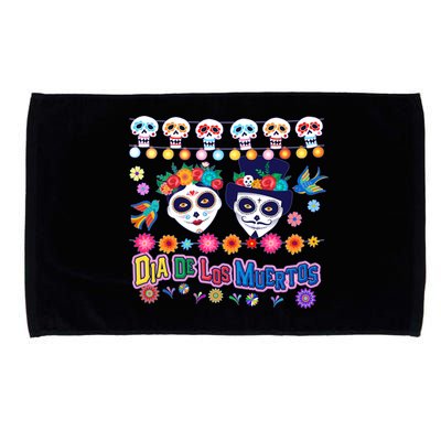 Dia De Los Muertos  Day of the Dead Microfiber Hand Towel