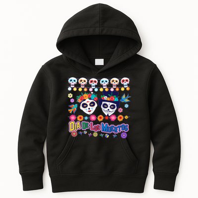 Dia De Los Muertos  Day of the Dead Kids Hoodie