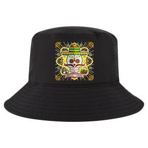 Dia De Los Muertos Day of the Dead Sugar Skull Cool Comfort Performance Bucket Hat