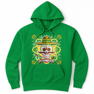 Dia De Los Muertos Day of the Dead Sugar Skull Hoodie