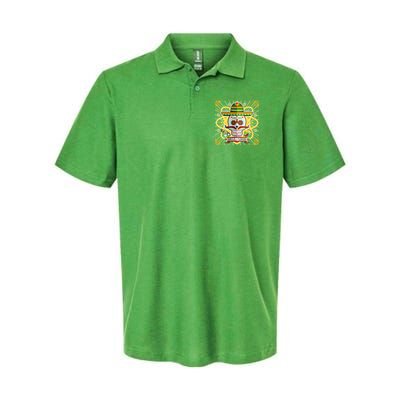 Dia De Los Muertos Day of the Dead Sugar Skull Polo