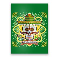 Dia De Los Muertos Day of the Dead Sugar Skull Poster