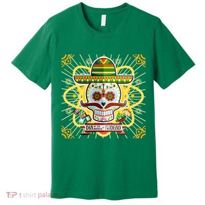 Dia De Los Muertos Day of the Dead Sugar Skull Premium T-Shirt