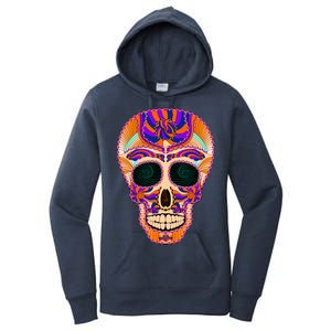 Dia de Muertos Mexican Skull Women's Pullover Hoodie